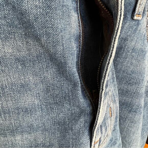 Madewell The Mom Cut Off Jeans Short Size 22 W - Picture 6 of 11